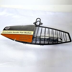 Grill Shop Brand"From Reel To Grill" Non-stick grill fish or fillet wire basket